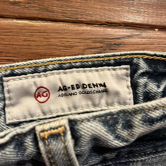 AG Adriano Goldschmidt Alexis High Rise Denim Short Size 30R - Picture 3 of 11